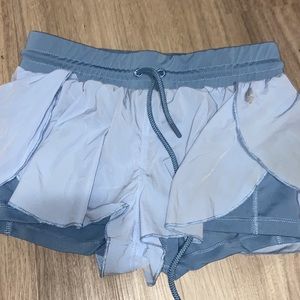 free people day dream shorts in blue